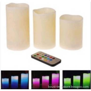Boust Set of 3 Remote Control LED Light Candles